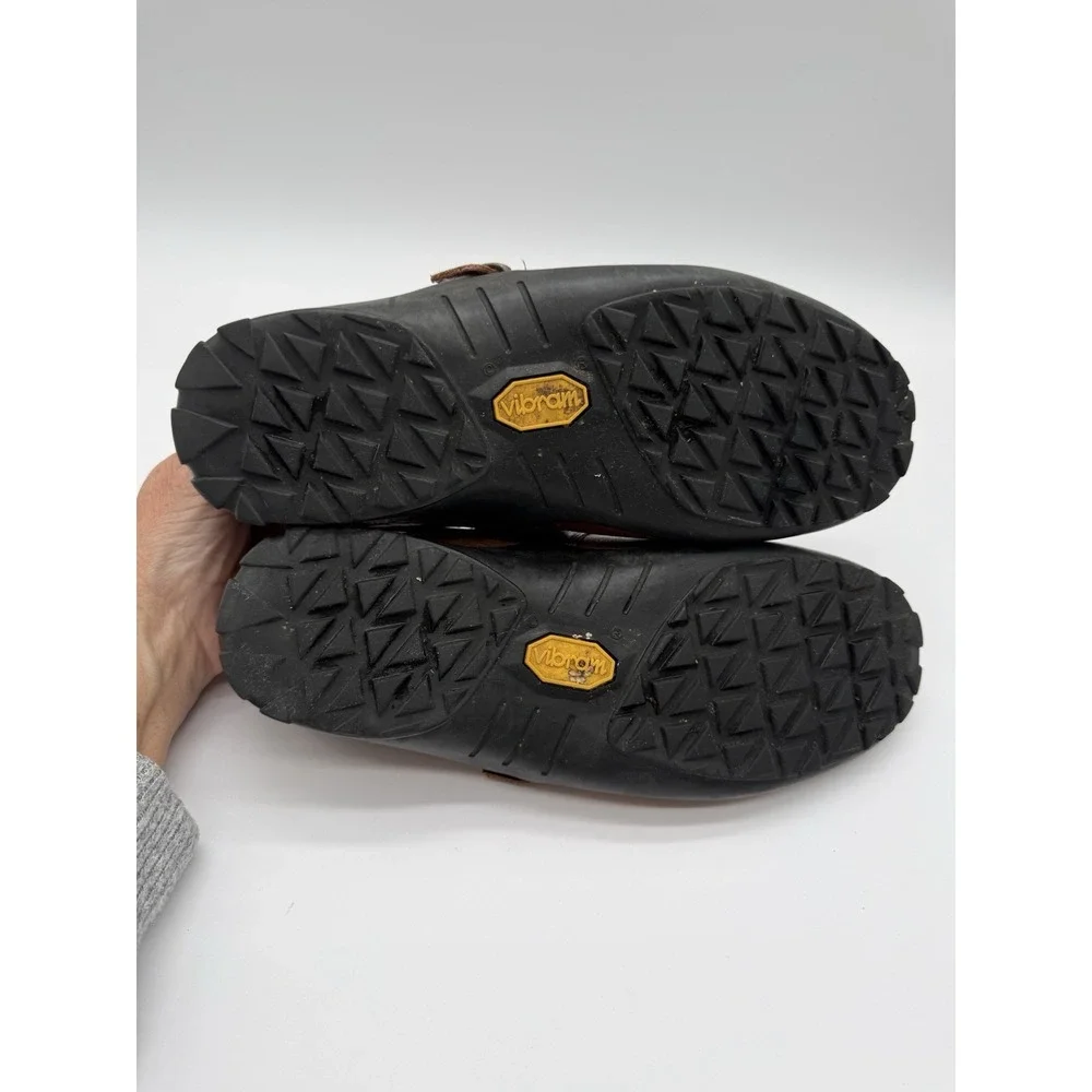 Cole Haan Men's Size 8 Brown Leather Fisherman's Sandals with Buckle Size 8.5 M